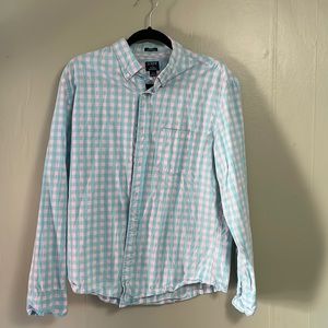 J Crew L Slim Untucked Flex Washed